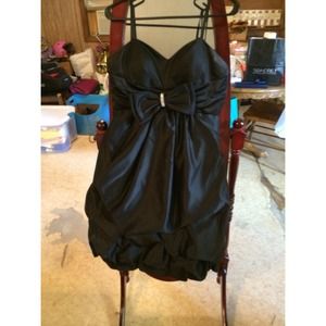 Black, cute homecoming dress!