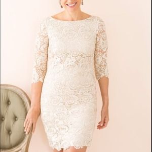 Pink lace shift dress🎀