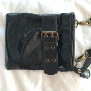 Black crossbody purse