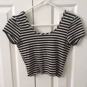 crop top from Charlotte Russe