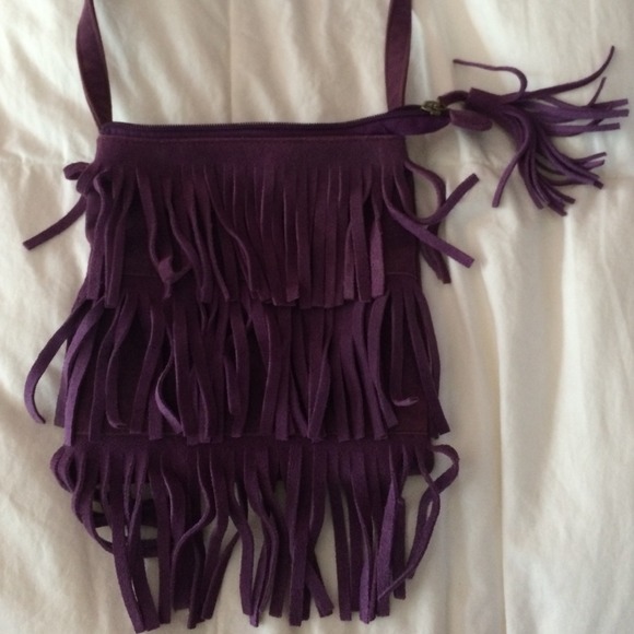 fringed tote