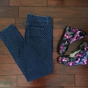 Polka Dot Denim