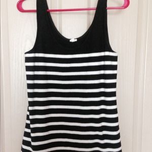 J. Crew Tank Top ≪≪black and white stripe≫≫
