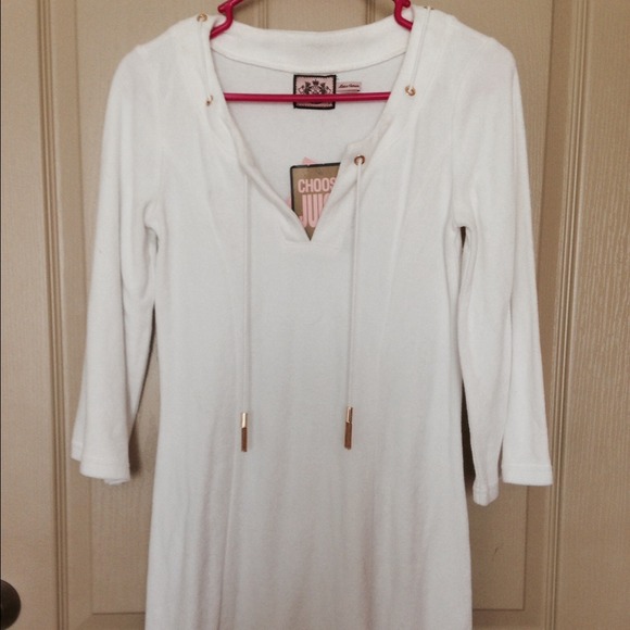 Juicy Couture terry cloth cover up ≪≪white ≫≫