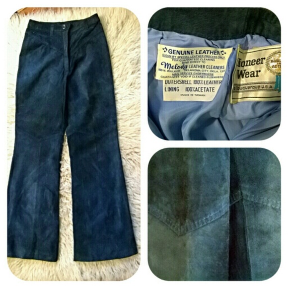 Vintage suede pants! 1976!