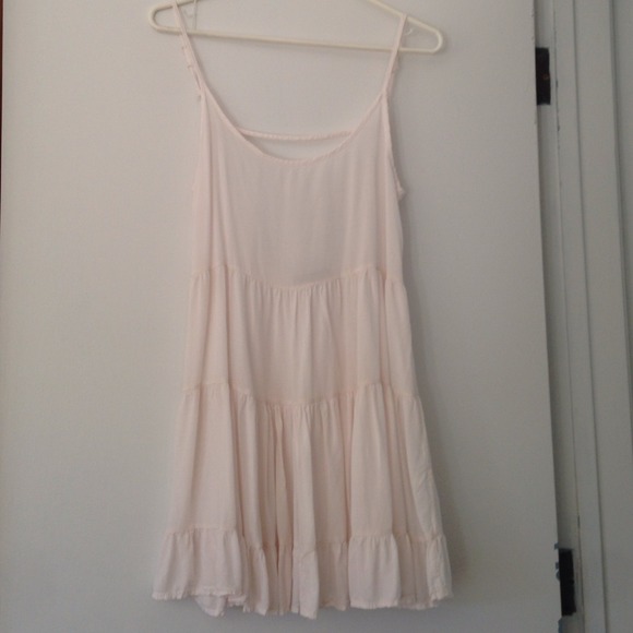 Brandy Melville baby pink Jada dress