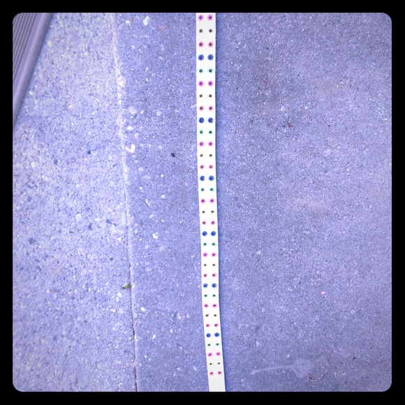 Multi colored belt