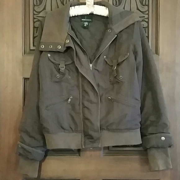 Victoria's Secret Jackets & Blazers - Brown Bomber Jacket!