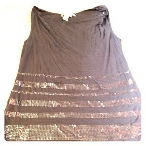 Max Studio sequined tank