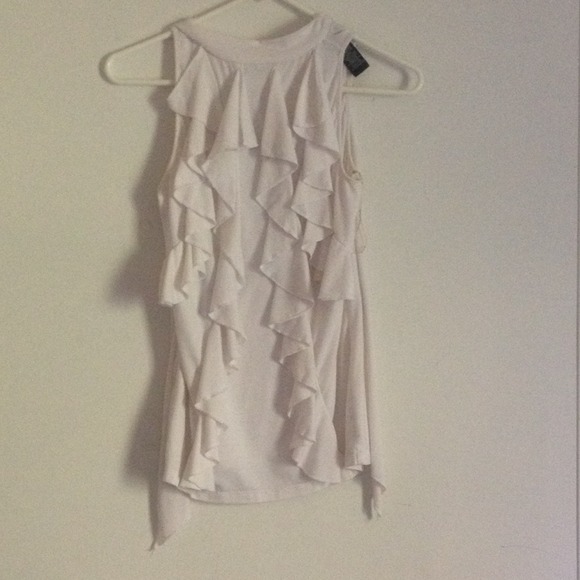 White Shirt with ruffles