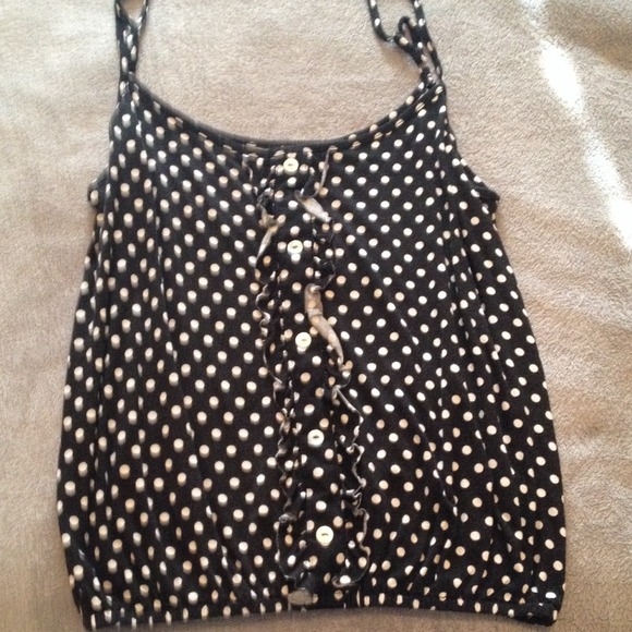 Poka dot tank top