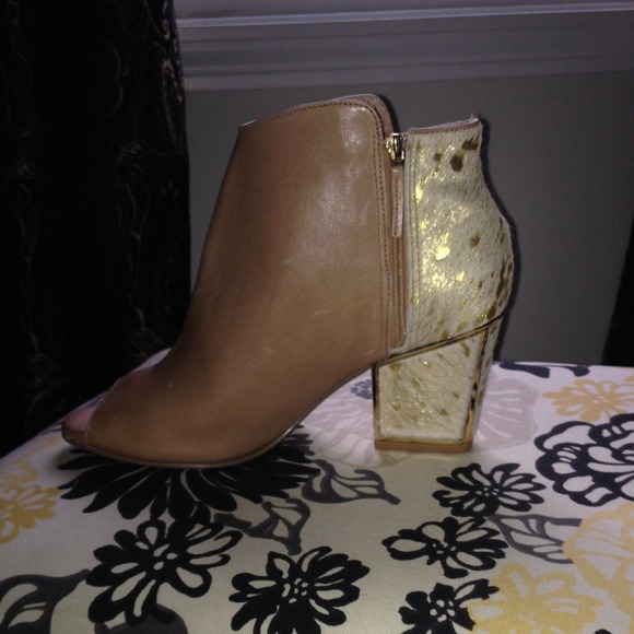 Anthro booties never worn