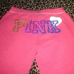 On hold Pink sweats