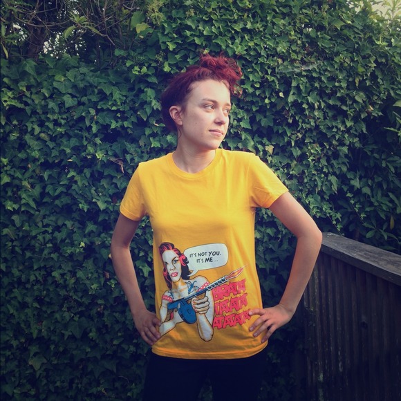 RESERVED Comic style T-shirt