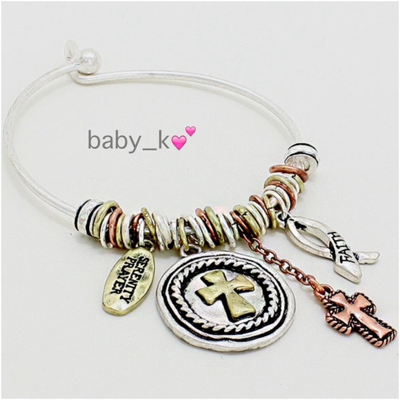 Boutique Jewelry Jewelry - ❗️️SALE❗️SERENITY PRAYER CHARMS BRACELET