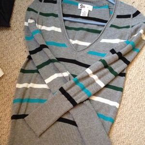 striped sweater