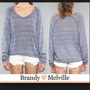 Brandy Melville Striped Sweater