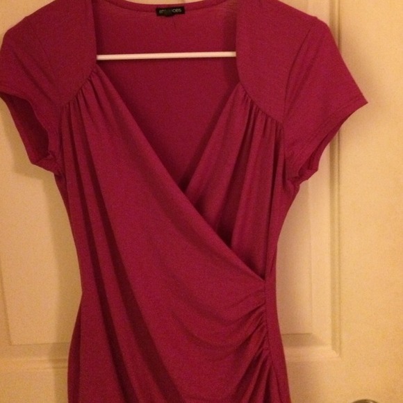 Pink dress top. Size Medium