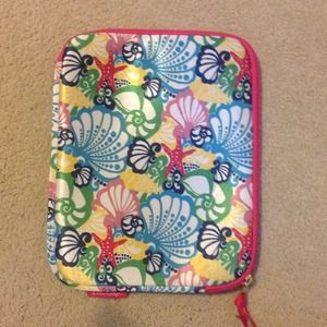 Lilly Pulitzer iPad case in Chiquita Bonita
