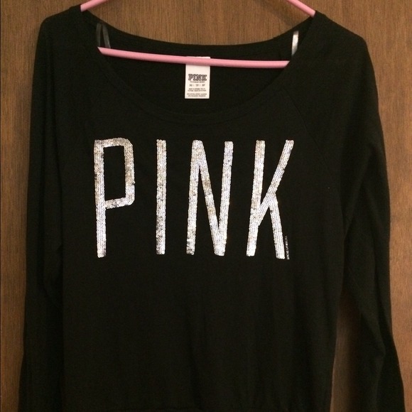 VS Pink sweater.