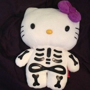 Hello kitty backpack skeleton