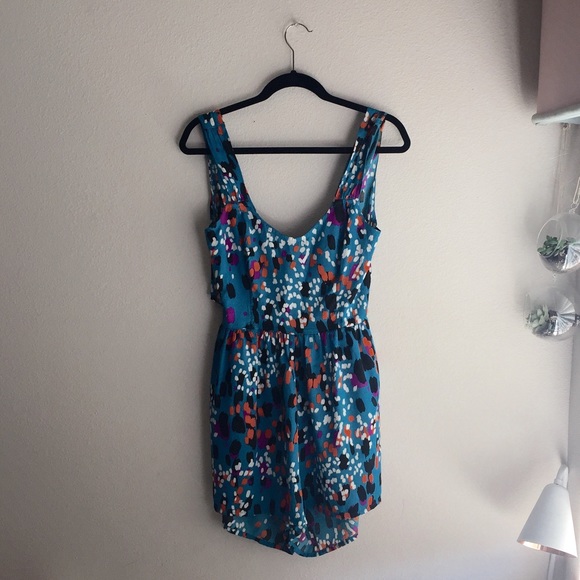 bar III // tie back romper