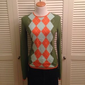 Tommy argyle sweater