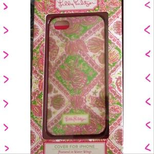 New Lilly Pulitzer iPhone case w/ built in bumper