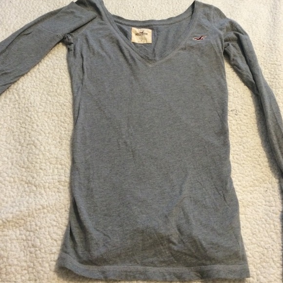 Hollister long sleeve grey