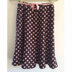 NEW Polka Dot Silk Midi
