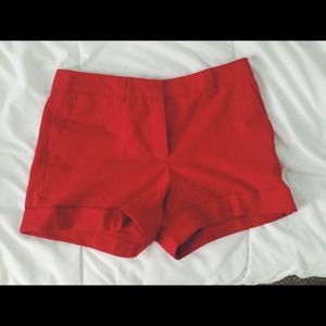 ✨RED HIGHWAISTED SHORTS✨