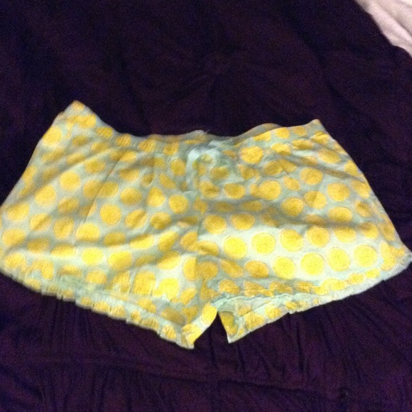 Lemon design pj shorts