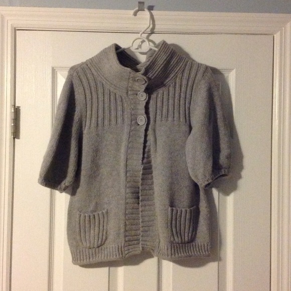 Express grey sweater