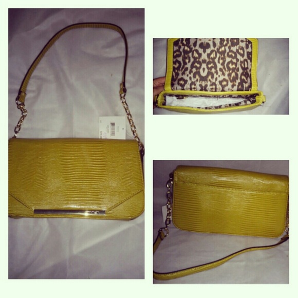 ANNE KLEIN green lime Shoulder Bag
