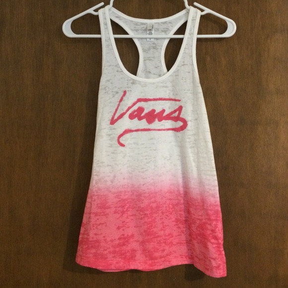 vans ombré pink tank