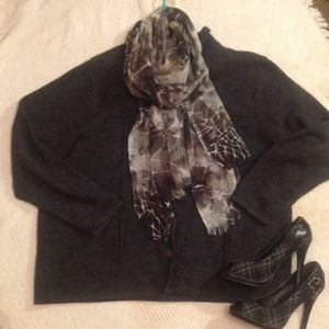 Dark grey wool sweater