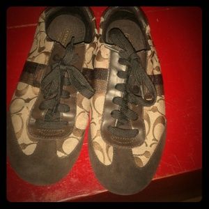 Coach tennis shoes