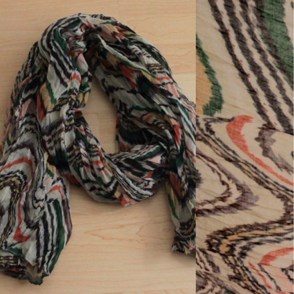 Huge ZigZag Printed Scarf