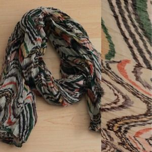 Huge ZigZag Printed Scarf