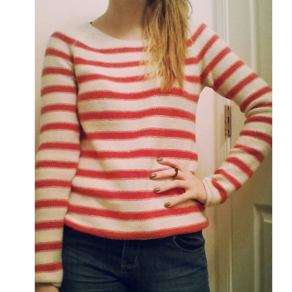 An old navy striped sweater.