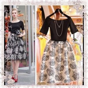 🌟Reduced🌟 Audrey inspired two piece skirt set