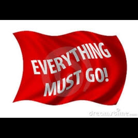 Everything must go. Make an offer and it's yours!
