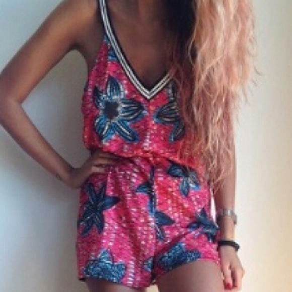 Zara Other - Printed jumpsuit