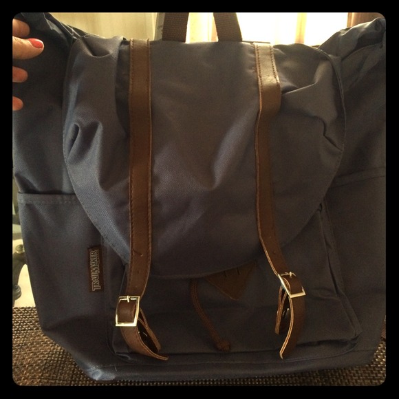 Blue back pack