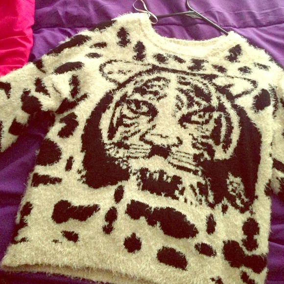 Cheetah sweater