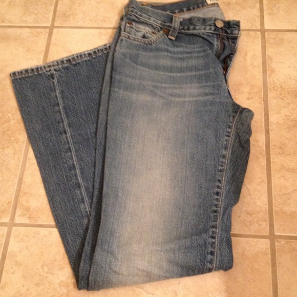GAP low rise boot cut denim