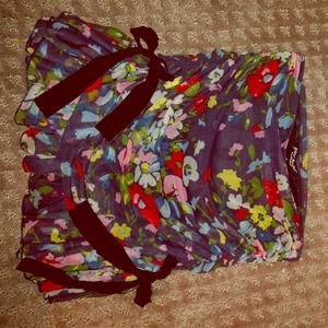 Betsey Johnson Hardly Worn Floral Mini-Skirt