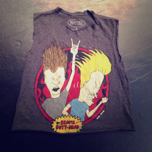 Tops - Beavis and butthead shirt 🚫sold locally🚫