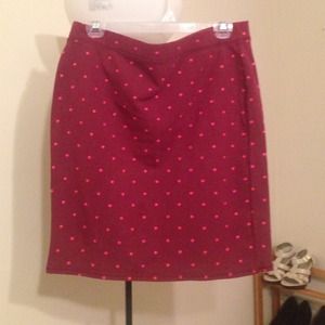 PolkaDot pencil skirt 💕💜