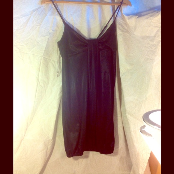Simple black dress